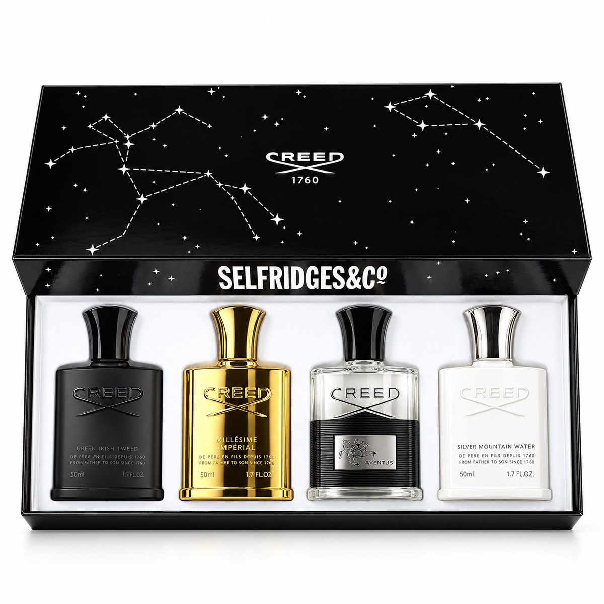 Creed 4-Piece Fragrance Gift Set – 50ml Each