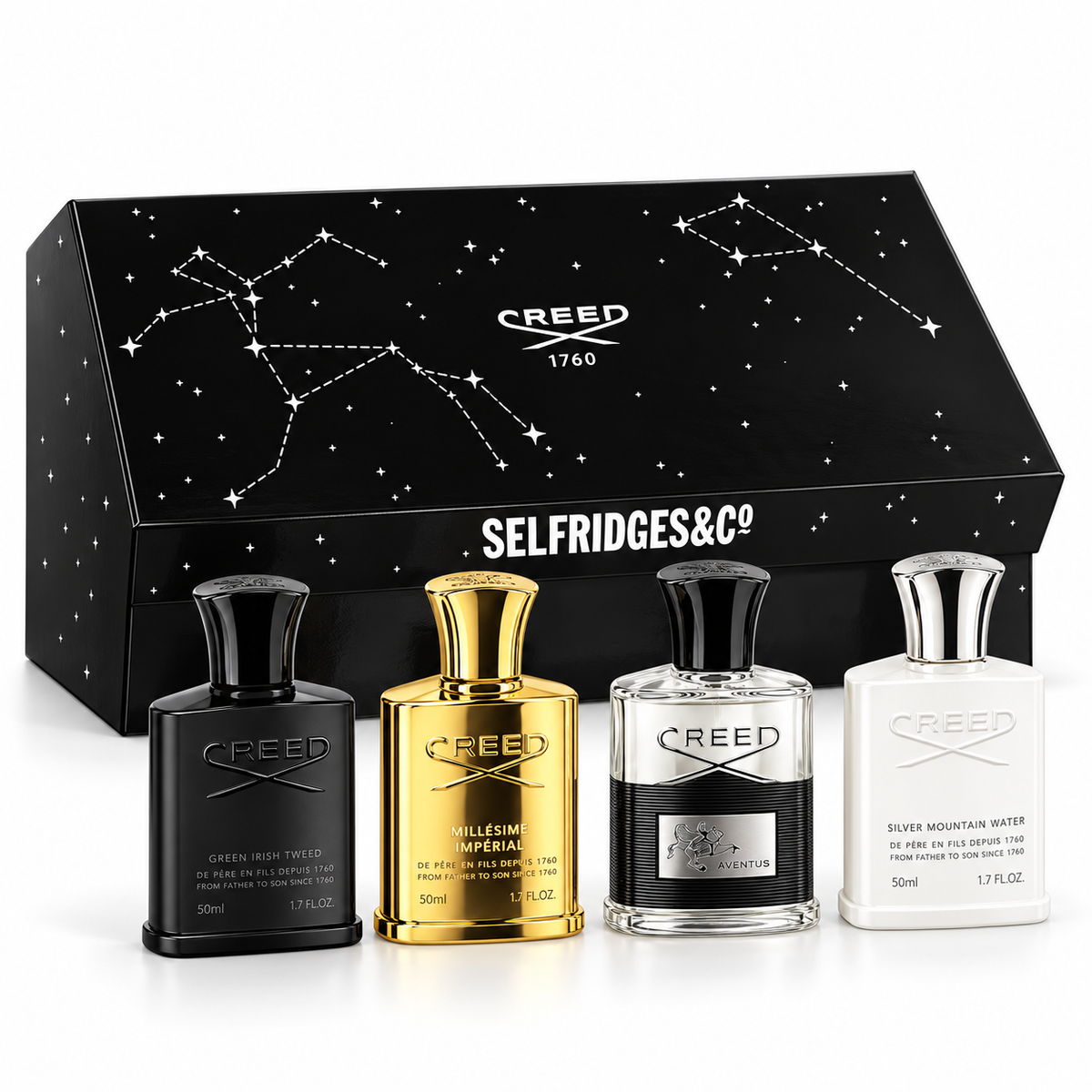 Creed 4-Piece Fragrance Gift Set – 50ml Each